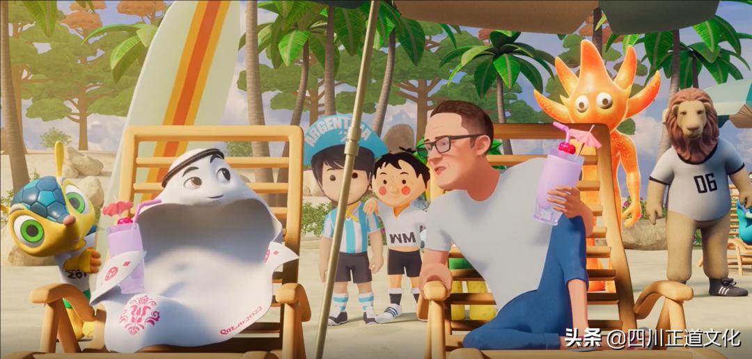 世界杯吉祥物小馄饨,世界杯吉祥物可爱视频