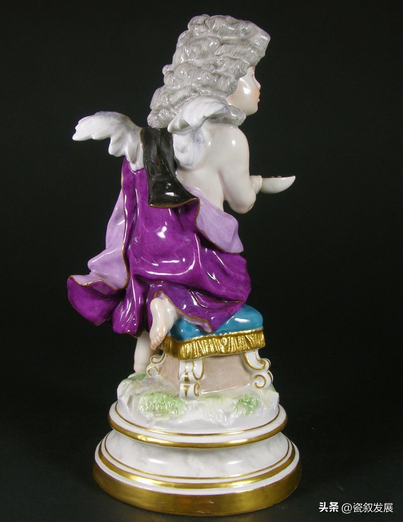 欧洲瓷器之祖-梅森Meissen制瓷厂-爱神丘比特“爱”主题瓷塑（2）