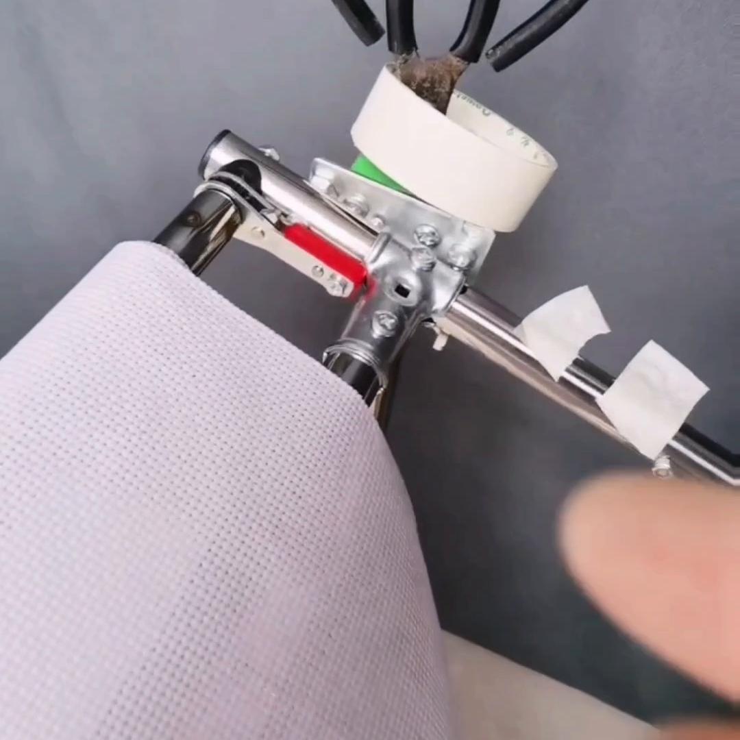 十字绣绣绷的安装视频,十字绣怎么拿管子绣