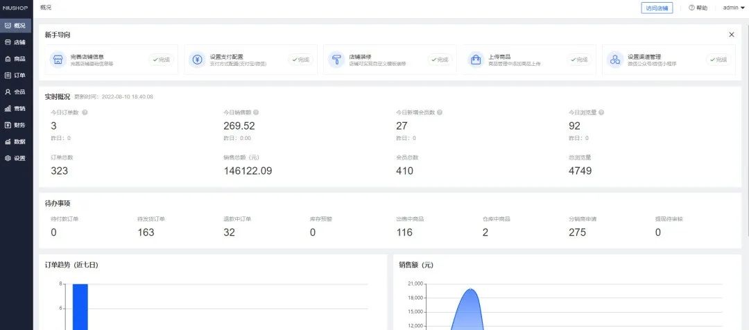 推荐两套完整的互联网商城管理系统（附源码）