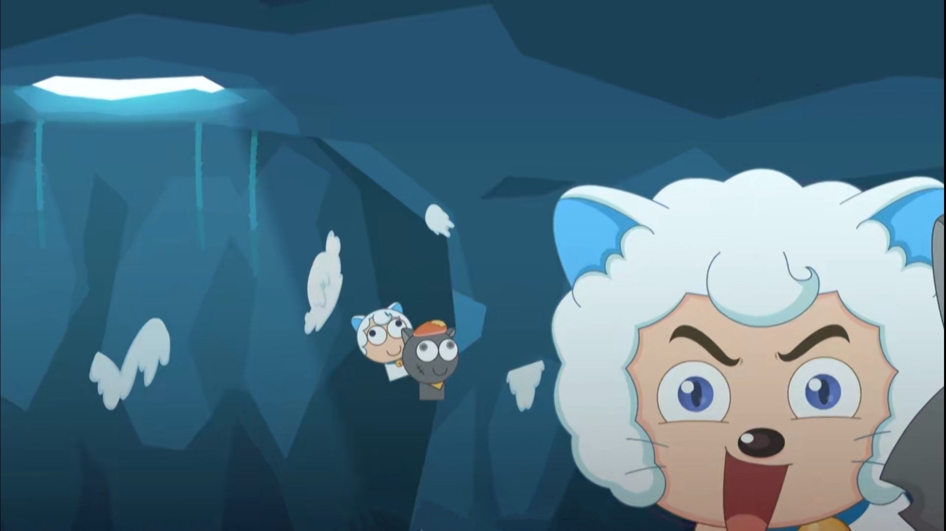 羊守5：喜羊羊又消失10年？身陷狗国挖矿太可怜，猪鼻妆是真的吗