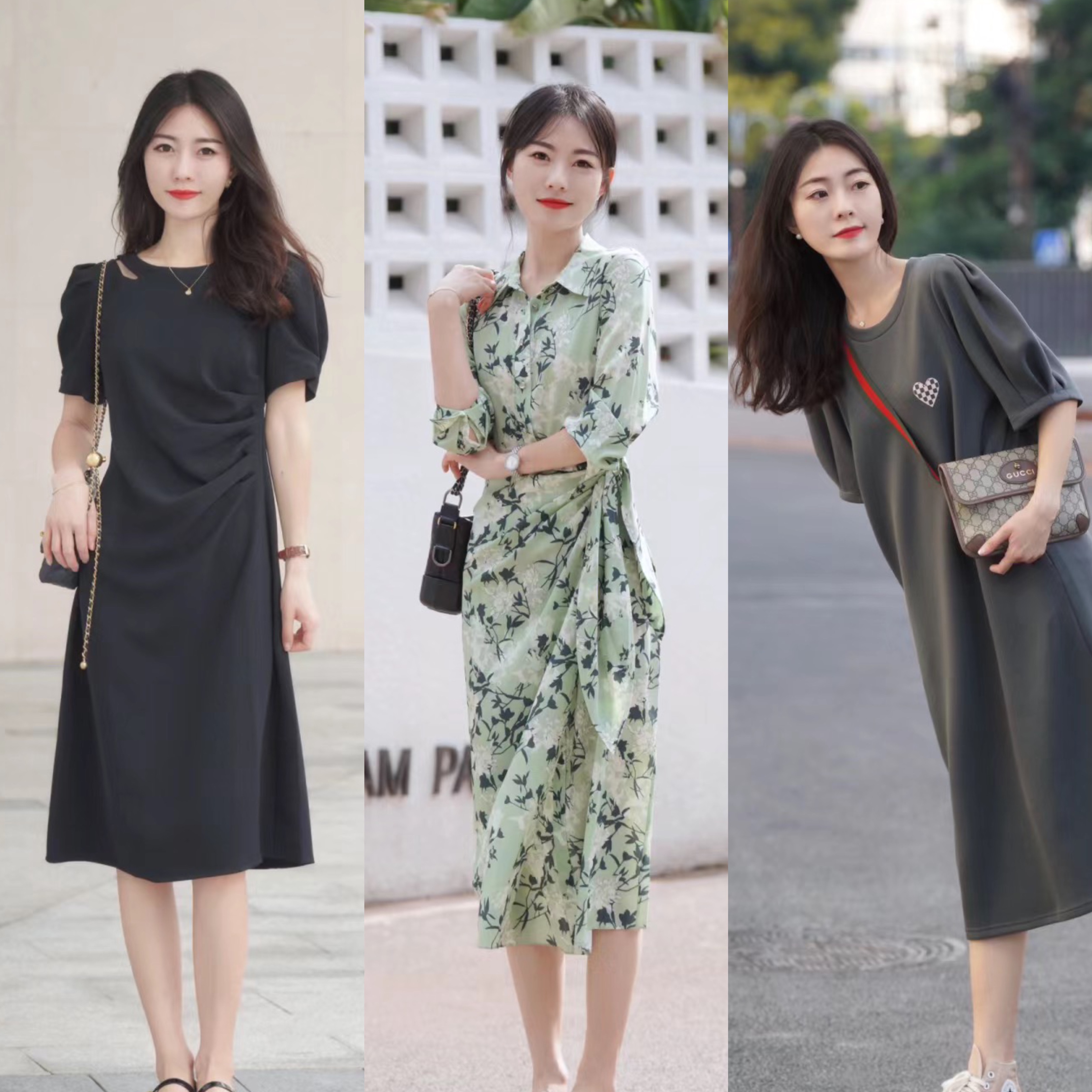 夏季清凉显瘦长裤穿搭,夏天穿的超酷的短裤穿搭