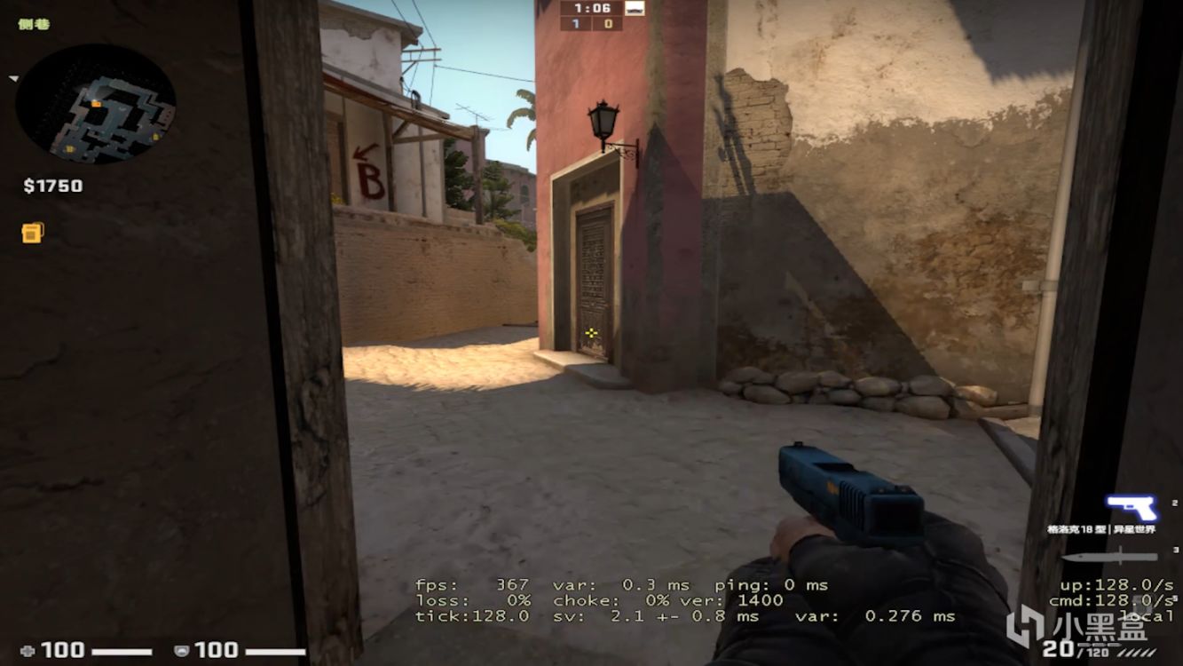 csgo经典地图,csgo调准星地图