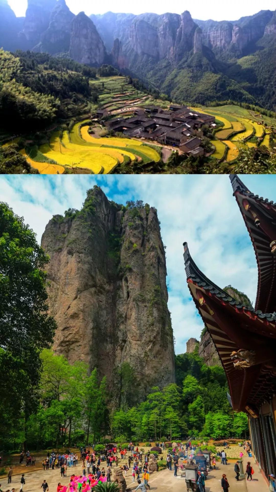 浙江最值得去的十大景区,浙江玉环十大景区排名