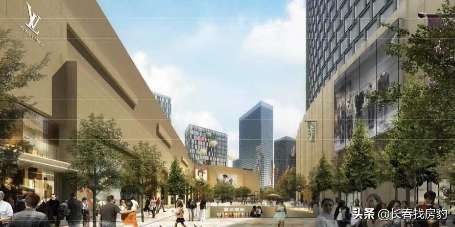 长春重庆路商圈改造,长春重庆路商圈