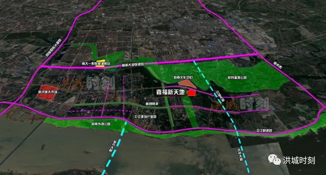 象湖和象湖滨江区别,象湖滨江和九龙湖的区别