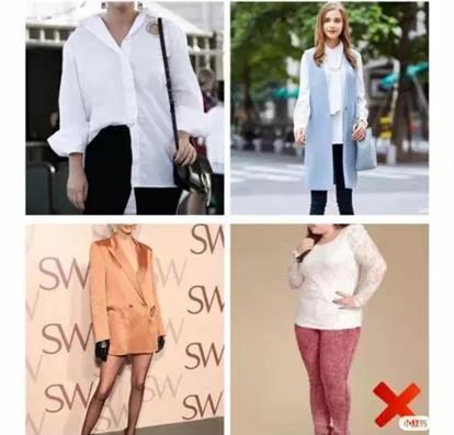 女性五大身型图片,回族女性体型对照表