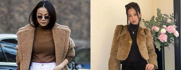 时尚女士不臃肿羽绒服,冬季女生羽绒大衣长款穿搭