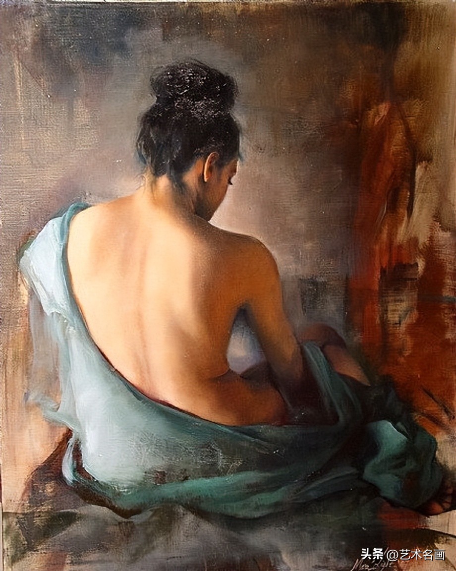 宫廷风少女油画,西方古典油画女油画家