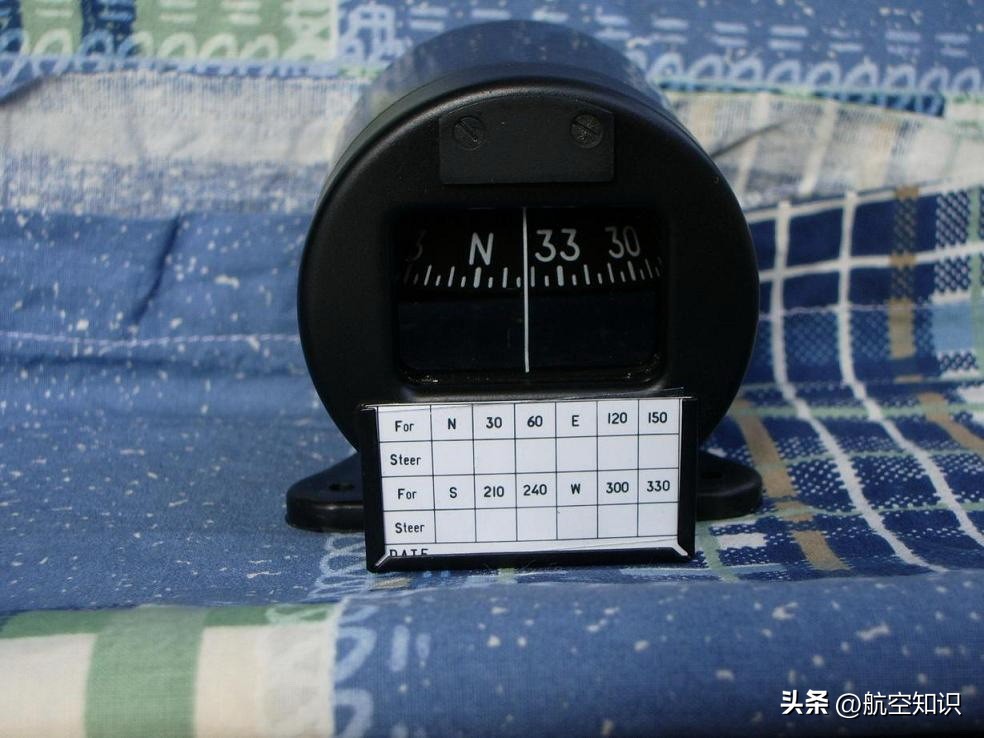 飞机磁罗盘刻度理解,航空罗盘
