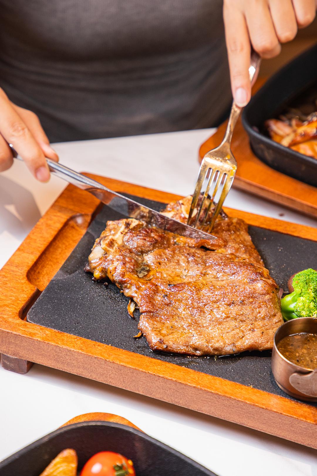 原切火焰牛扒,火焰海盐烧牛扒优惠团购