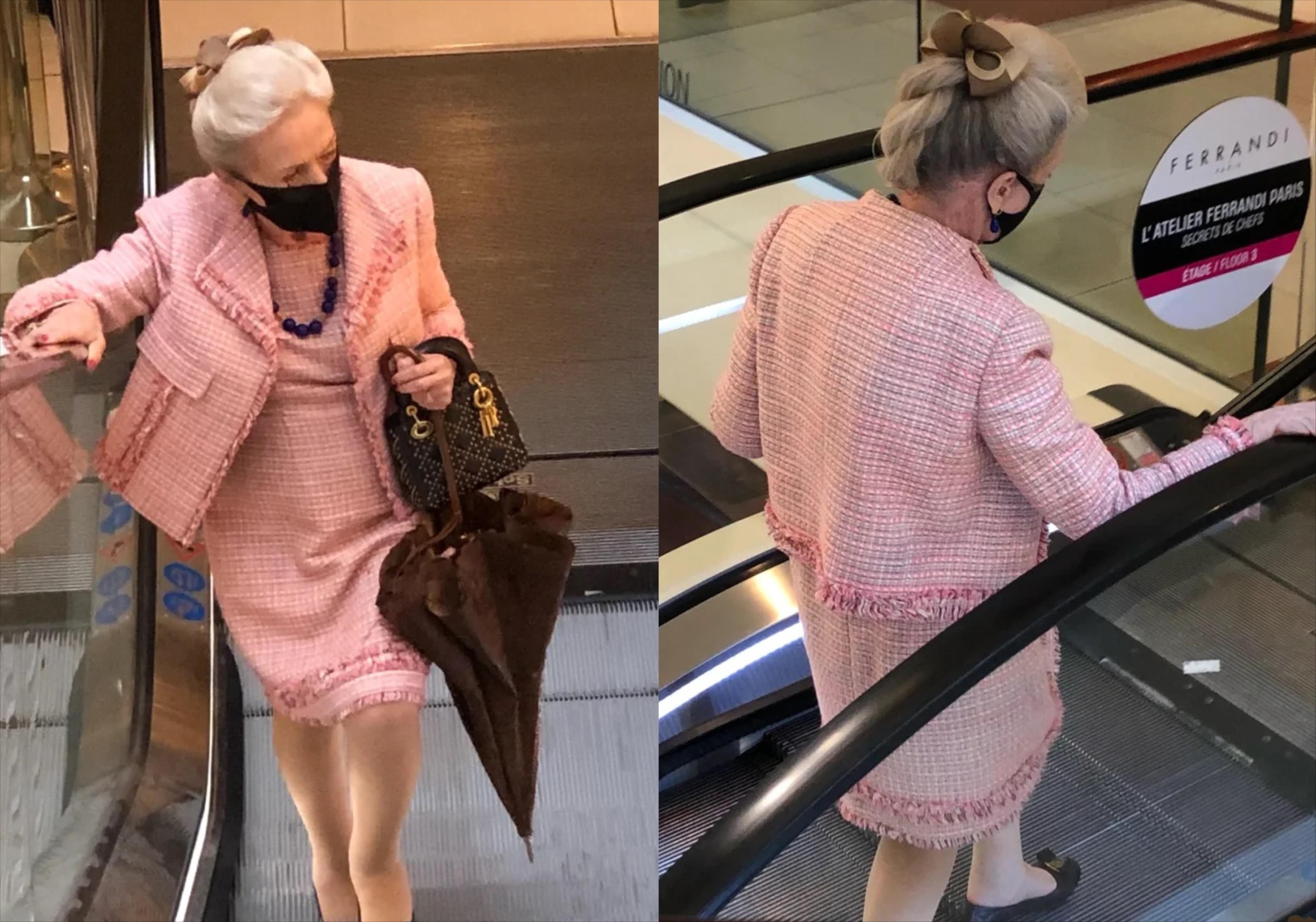 被这个40+的博主惊艳了：中年女人穿“粉色”，原来可以这么高级