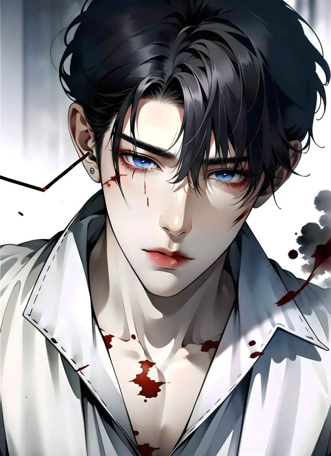 ai绘画二次元漫画人物,ai绘画旧漫女孩