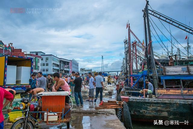 海南文昌环球码头海鲜,海南文昌渔村码头