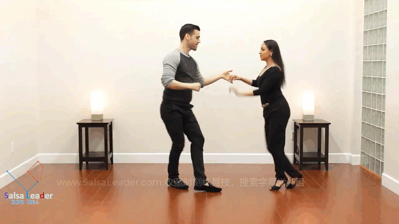 SalsaOn2学习笔记：双锁步套路