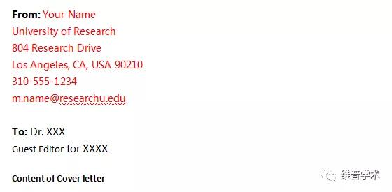 论文投稿的邮件说什么,投稿论文的coverletter该怎么写