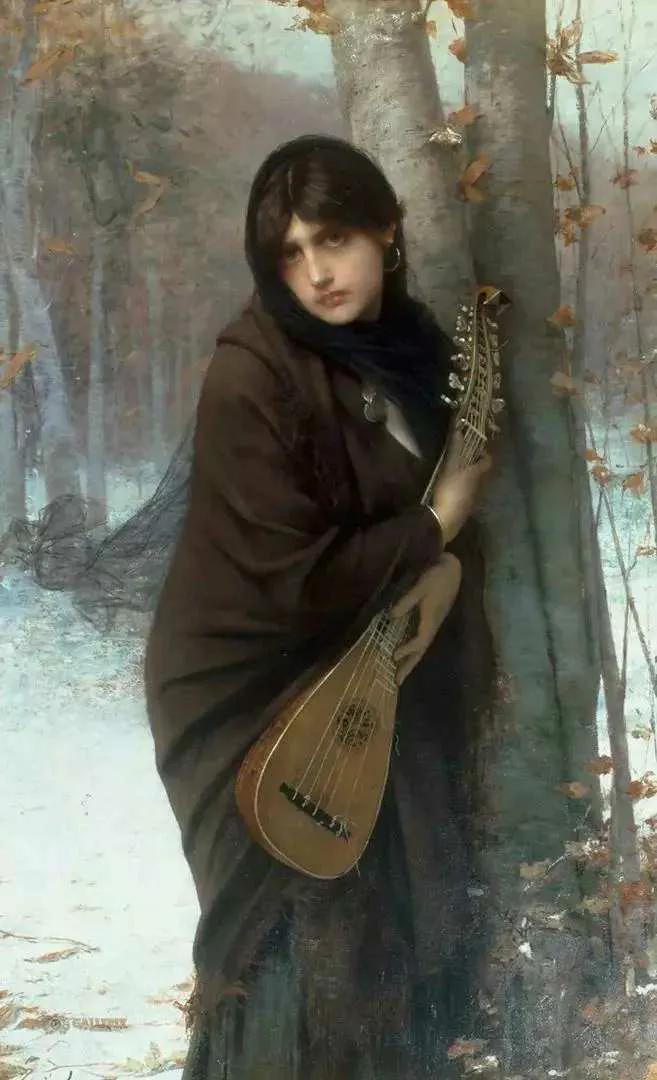 法国学院派画家朱尔斯·约瑟夫的人体画，实在是太美了！