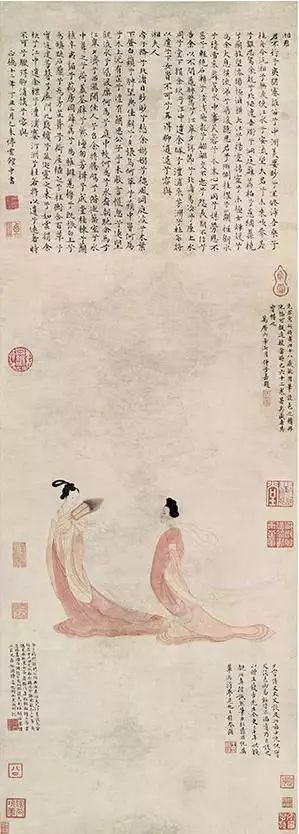 中国历代名画鉴赏图文,100幅历代名画欣赏