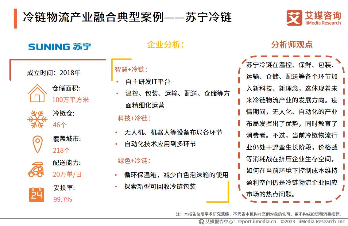 2023年冷链物流行业,2023中国冷链物流产业发展趋势