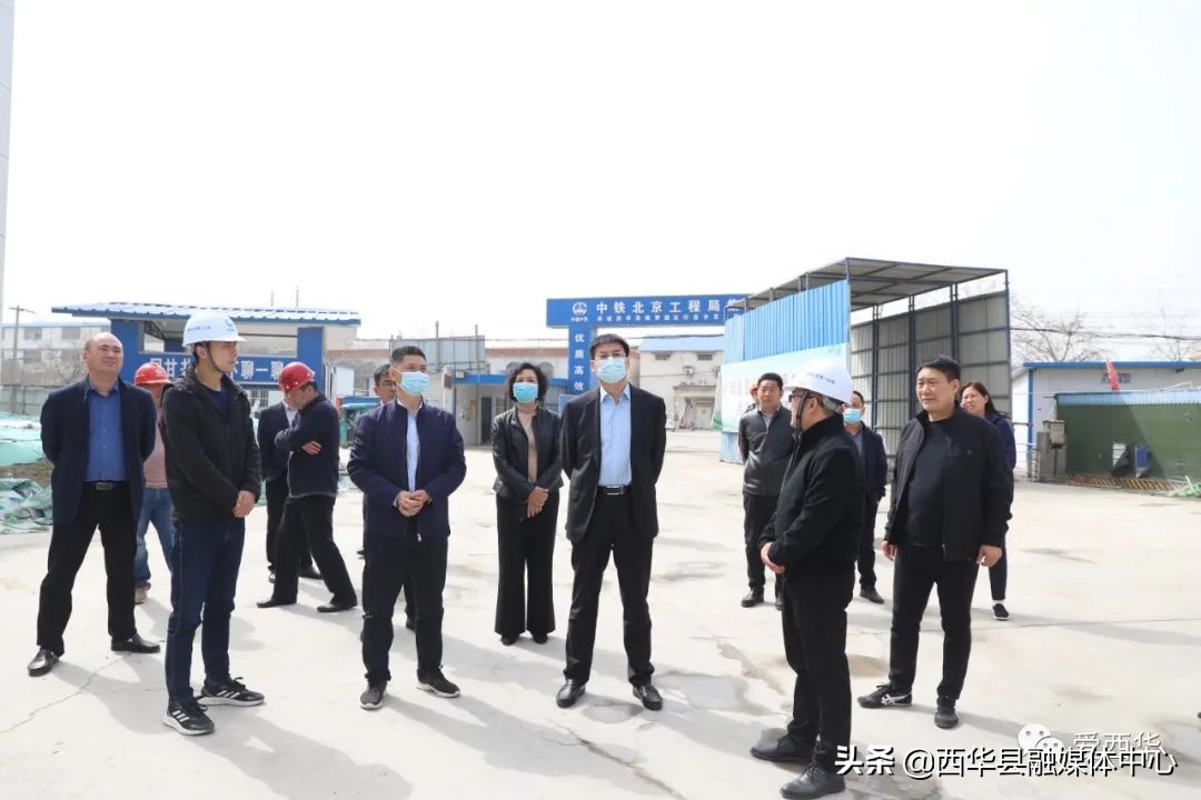 田林到部分民生项目现场办公