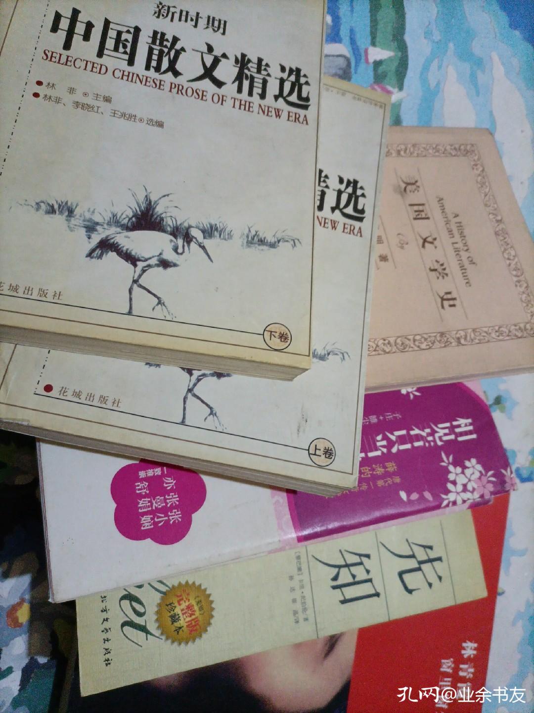 在旧书摊上买书,在旧书摊