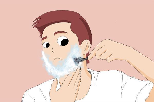 男人胡子头发长得快是什么原因,男人的胡子长得快