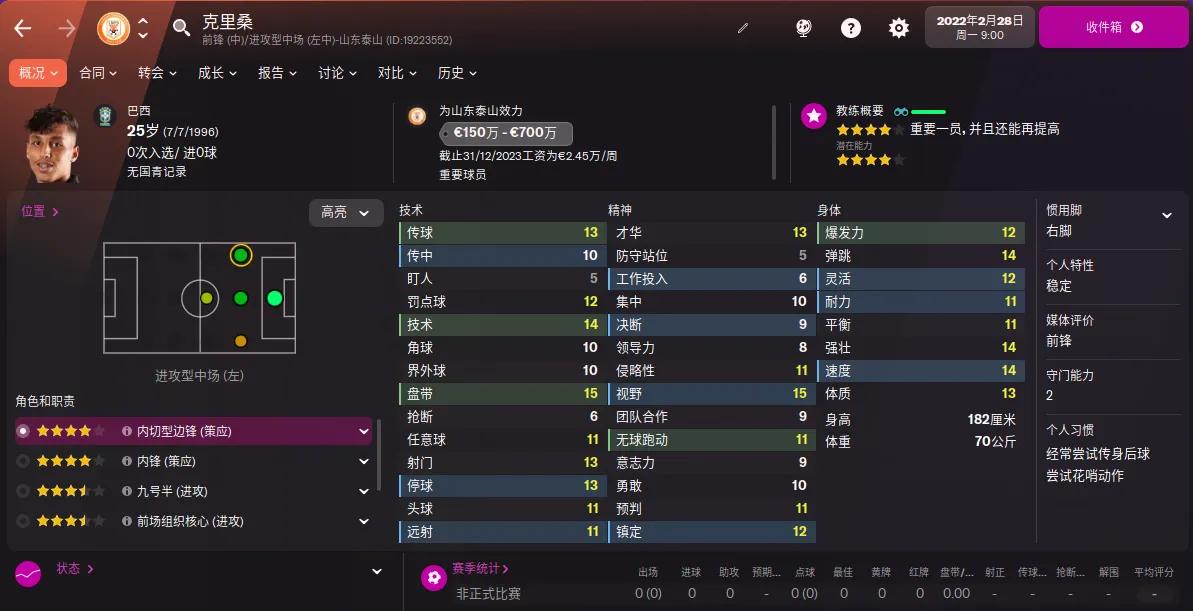 克雷桑或加盟山东泰山,曝山东泰山有意克雷桑