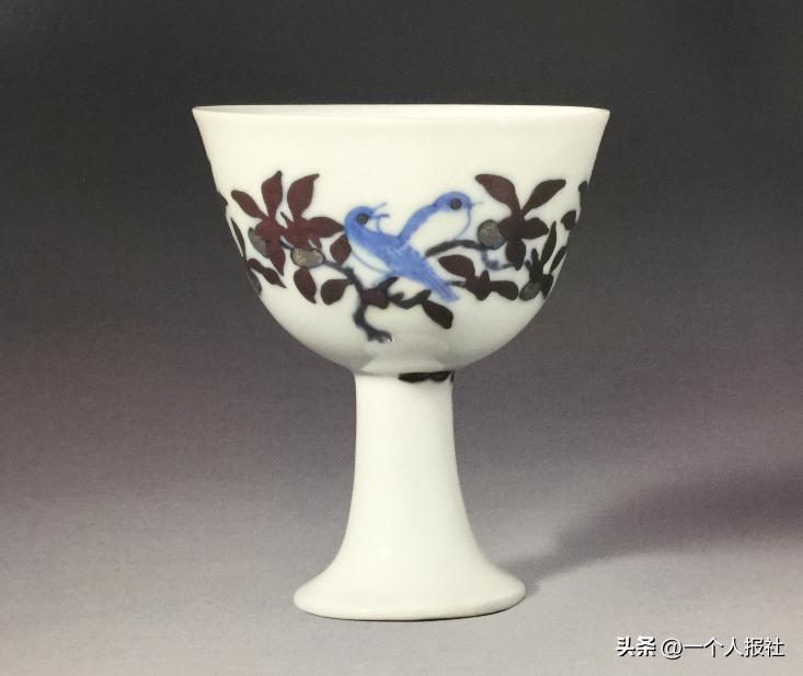 姹紫嫣红瓷器杯子绘画,斗彩瓷有口沿无釉的吗