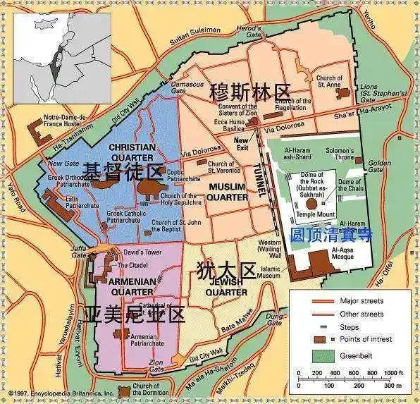 中东*药火**桶之一——耶路撒冷