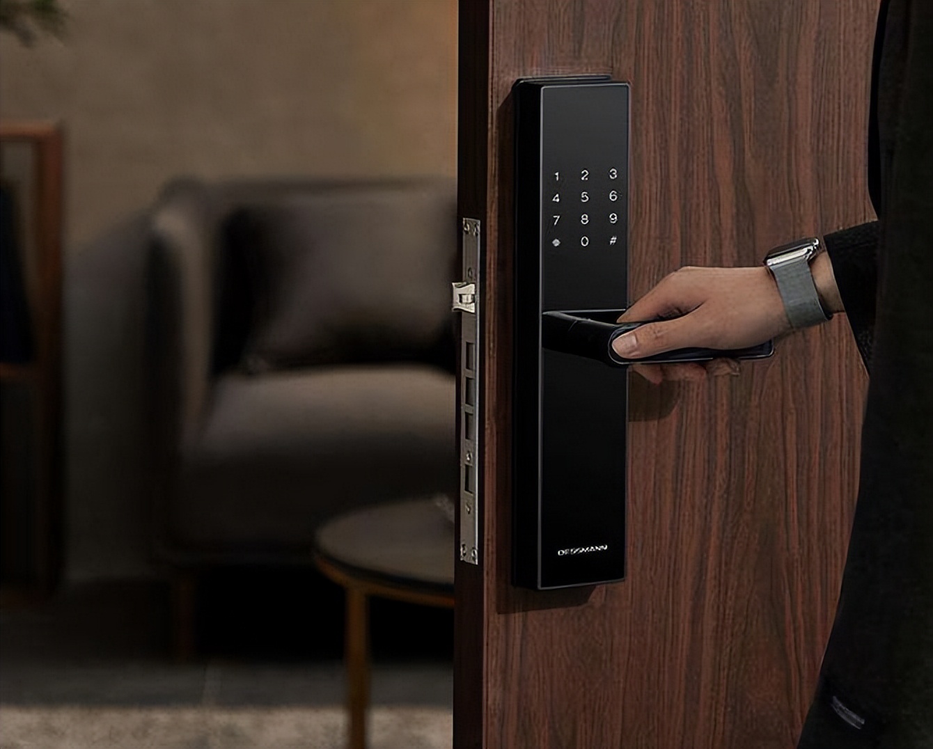 智能锁3d人脸识别可视猫眼,智能锁可视猫眼和人脸识别