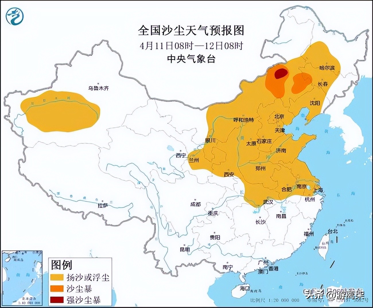 大同沙尘暴频繁的月份,大同沙尘最新消息