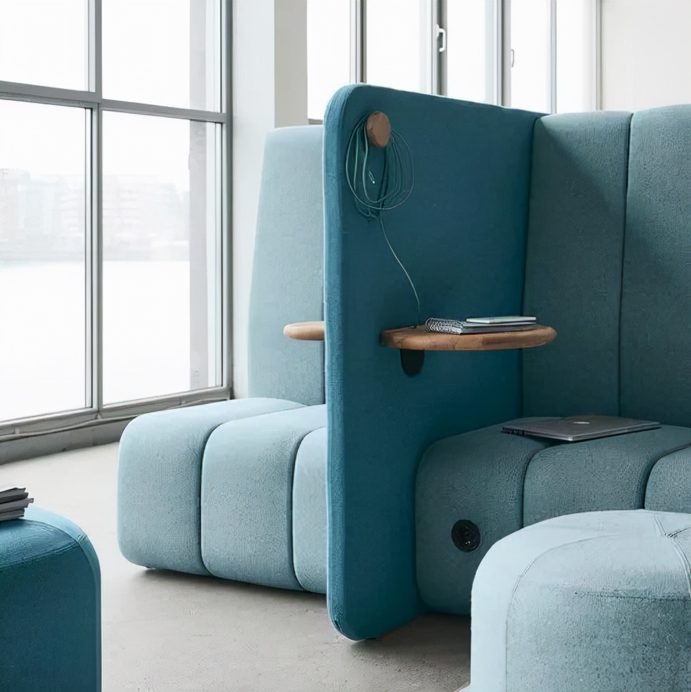 白色组合办公家具,铝制办公家具系列