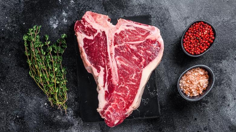 牛排不同部位的做法,牛排不同部位纹理