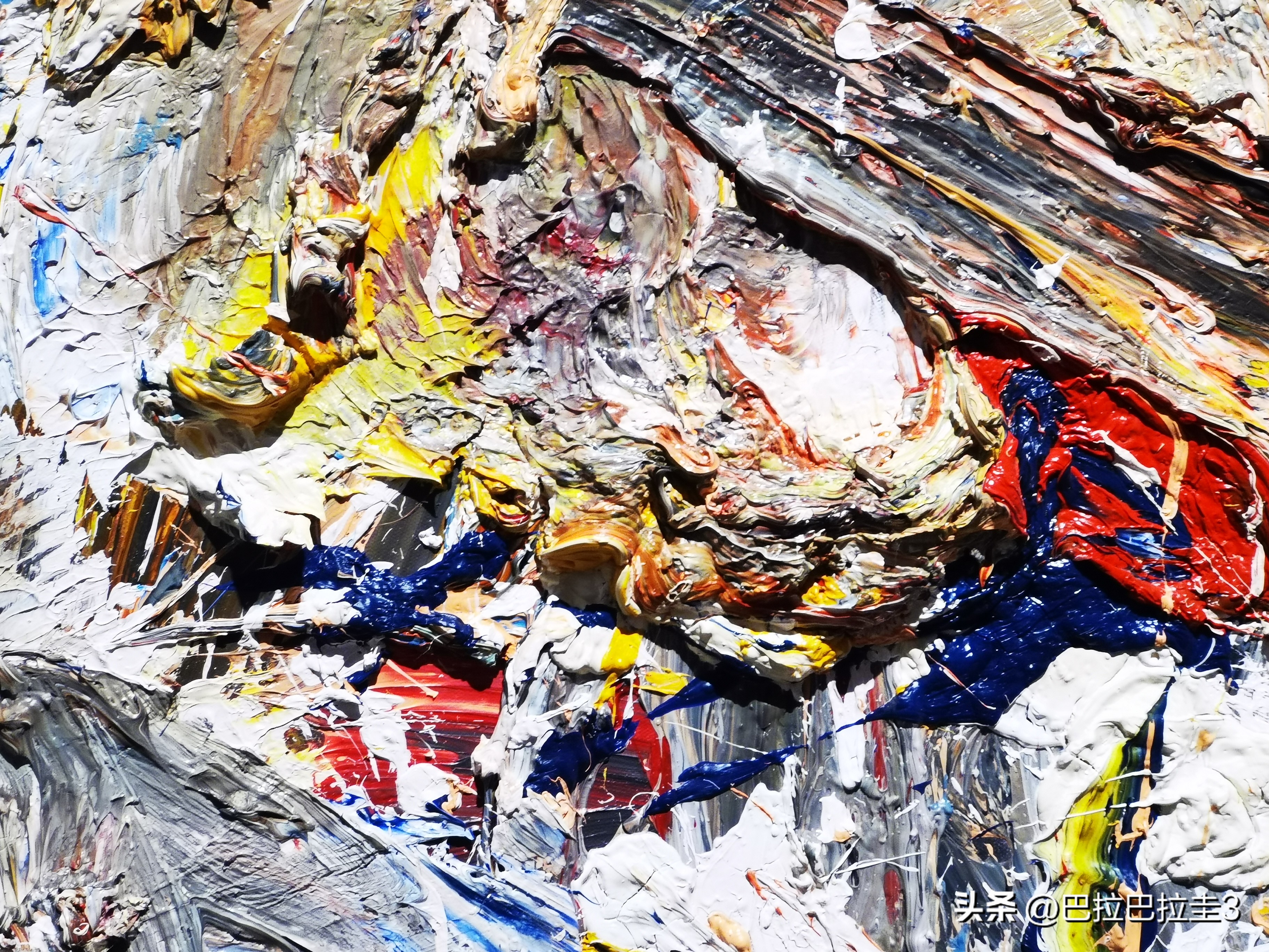 马树奇趣秀用脚画画,所有在脚心里画画的人