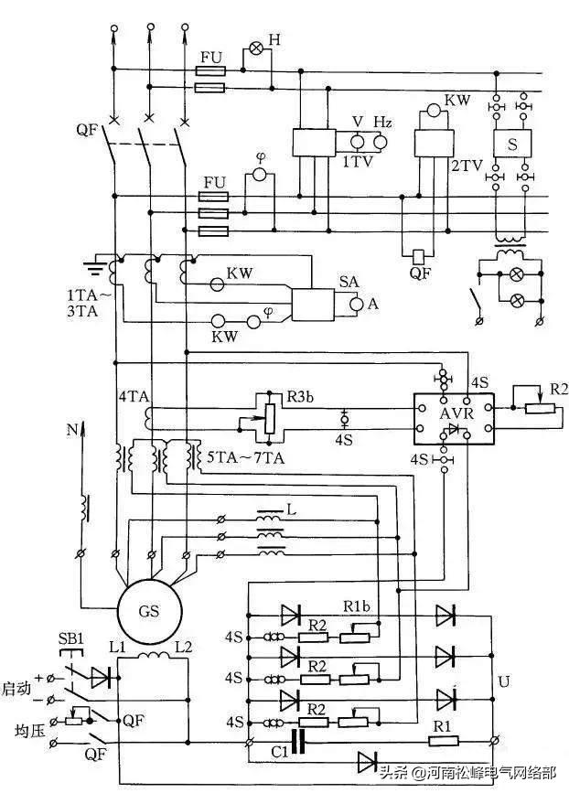 零基础电工接线电路图大全,电工常见电路接线图10例