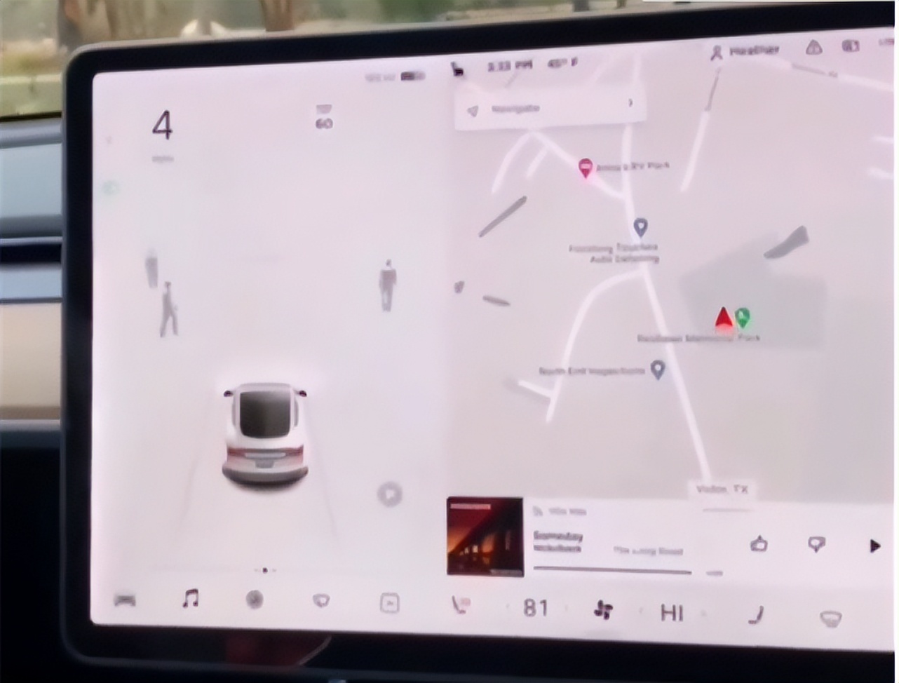 吓人！陵园没人，理想L9的汽车雷达显示周围全是人，官方这样回应