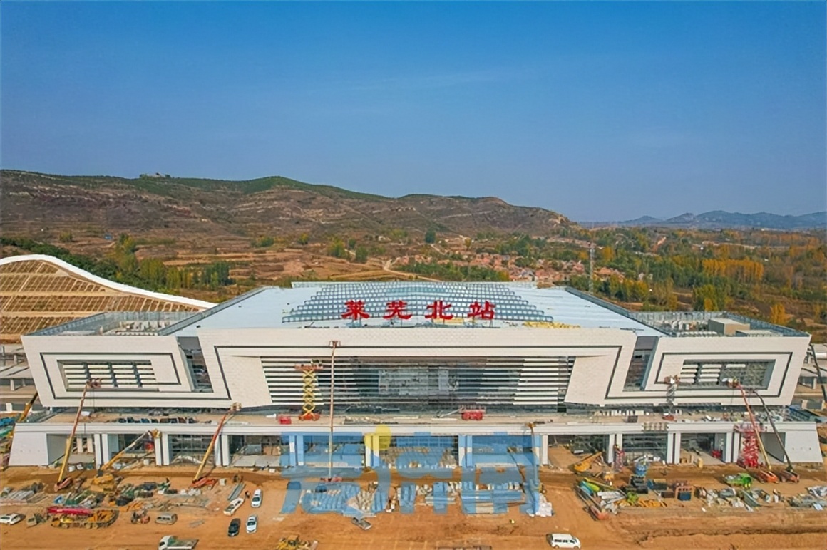从新泰北站到济莱高铁莱芜北站,济莱高铁莱芜北站设计