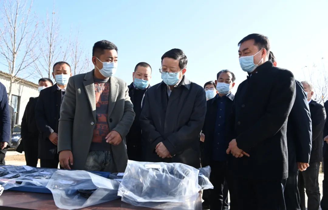 市委书记钱三雄来巨鹿调研