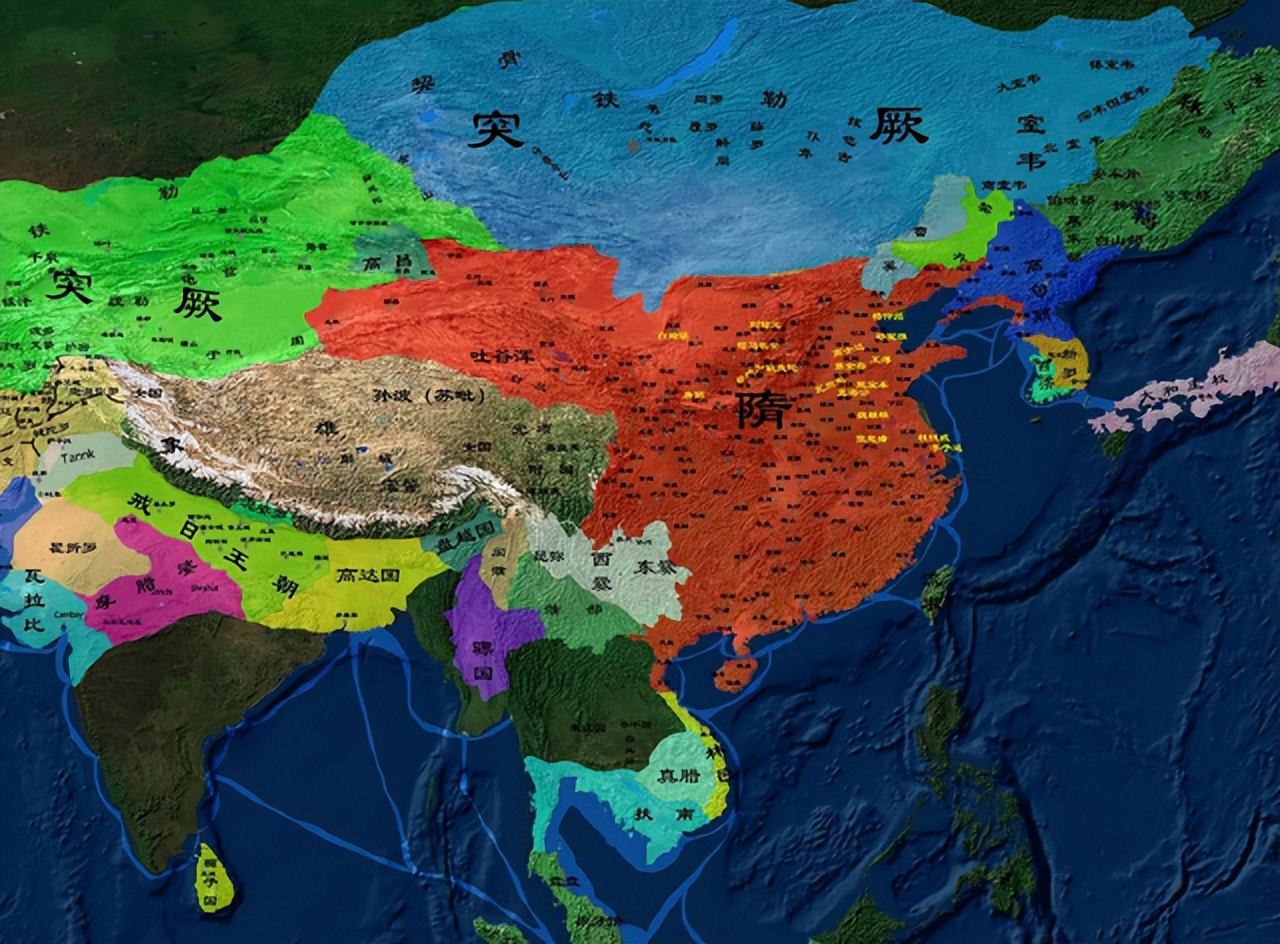 隋朝开皇2年大事记,隋朝历史纪事年表
