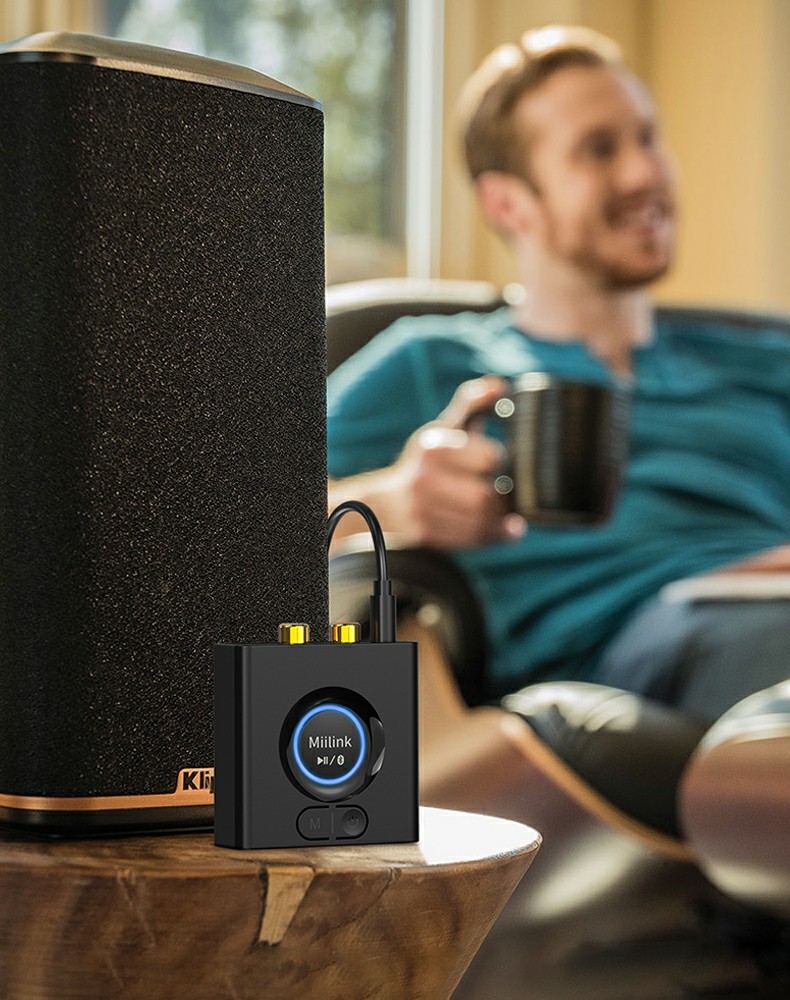 一魔ML200家庭影院电脑车载手机蓝牙音频接收器