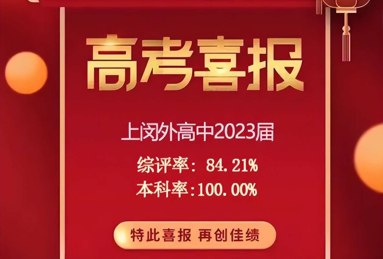 2019上海各中学高考成绩排名,2023年上海八大高中一本率对比