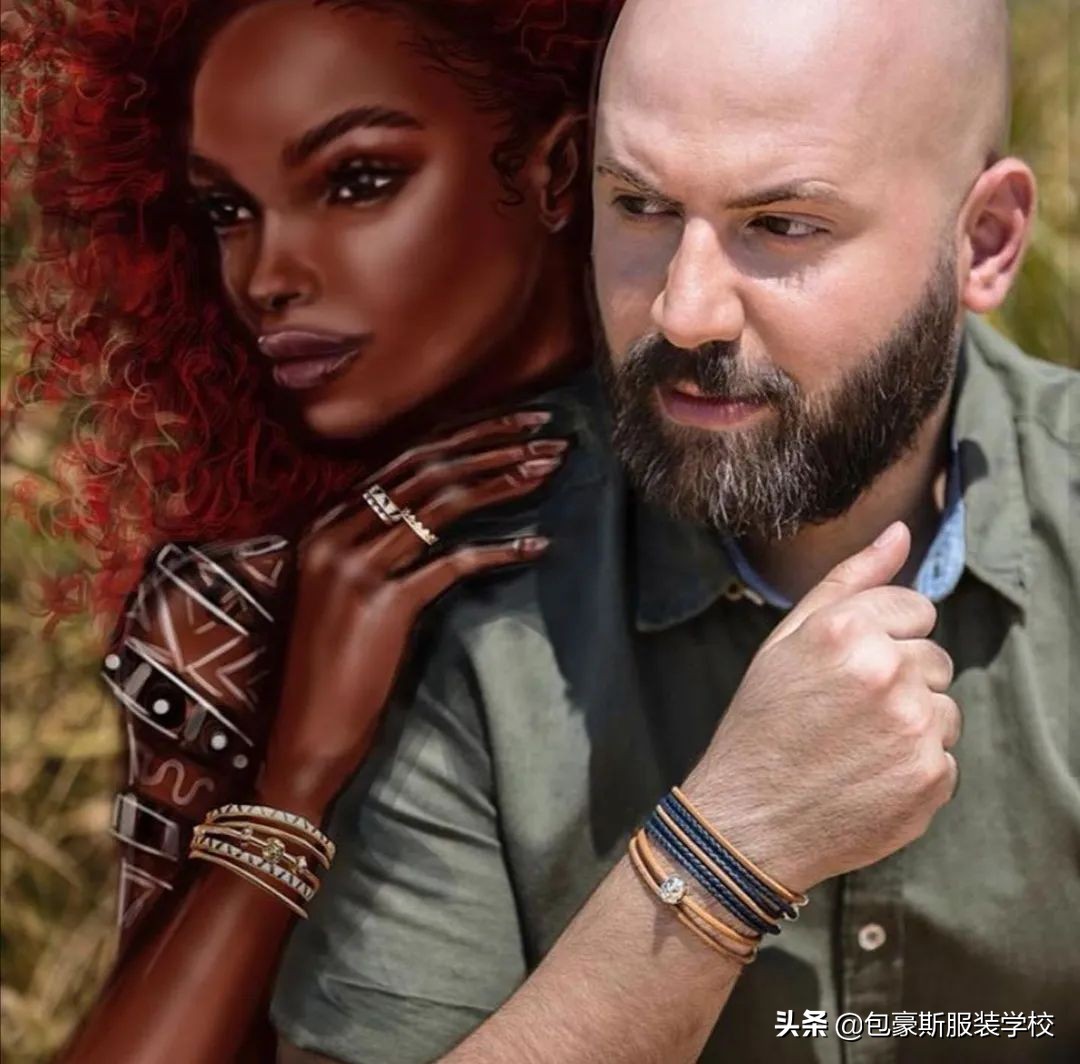 国际时尚插画师插画作品欣赏图文,创意插画古埃及