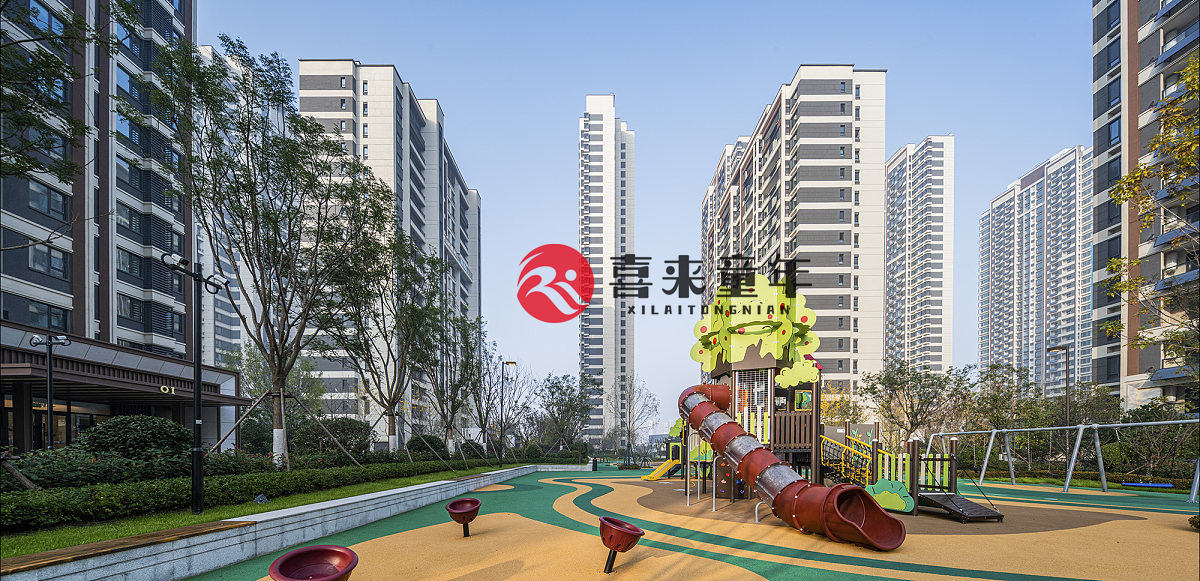 儿童游乐设施户外效果,儿童游乐设施使用