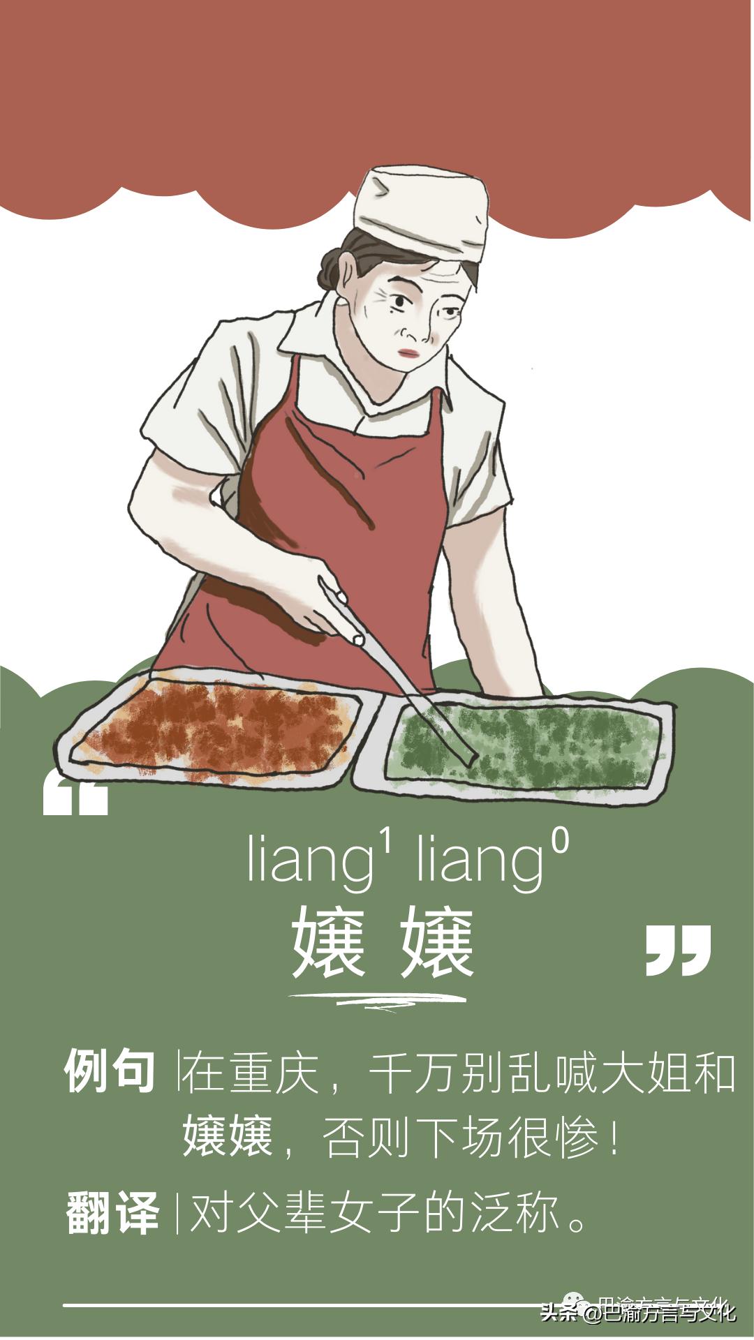 #能看的方言来了#2022重庆方言视觉设计作品展—下里巴人之亲属篇