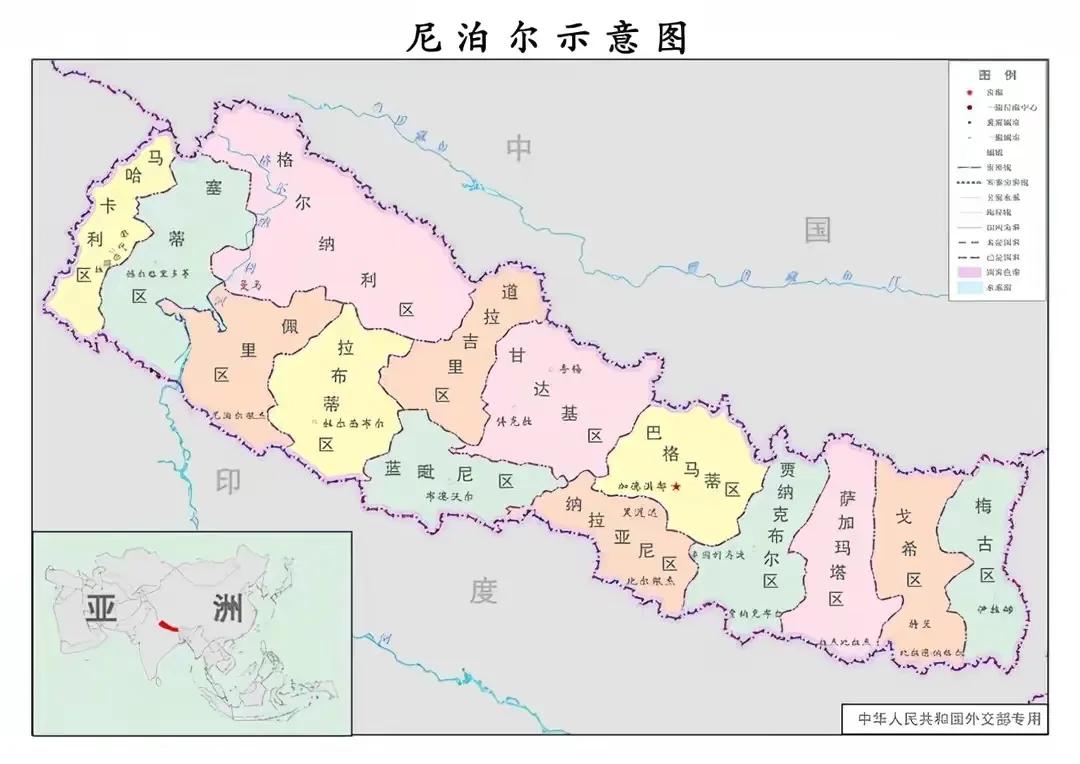 尼泊尔高山集市,尼泊尔被称为高山之国