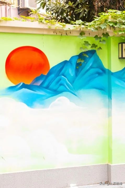 上海街头墙绘,杨浦文化墙彩绘找哪家