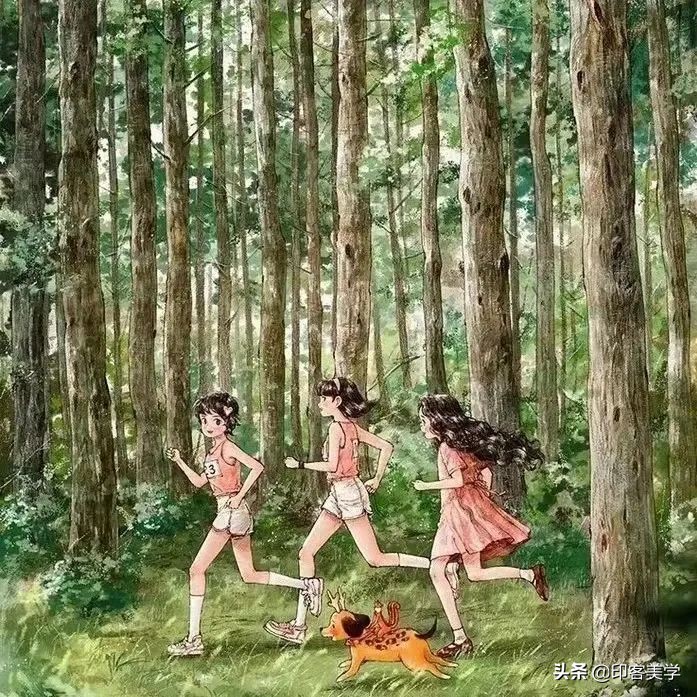 小众插画头像,分享给大家一组我的原创插画头像