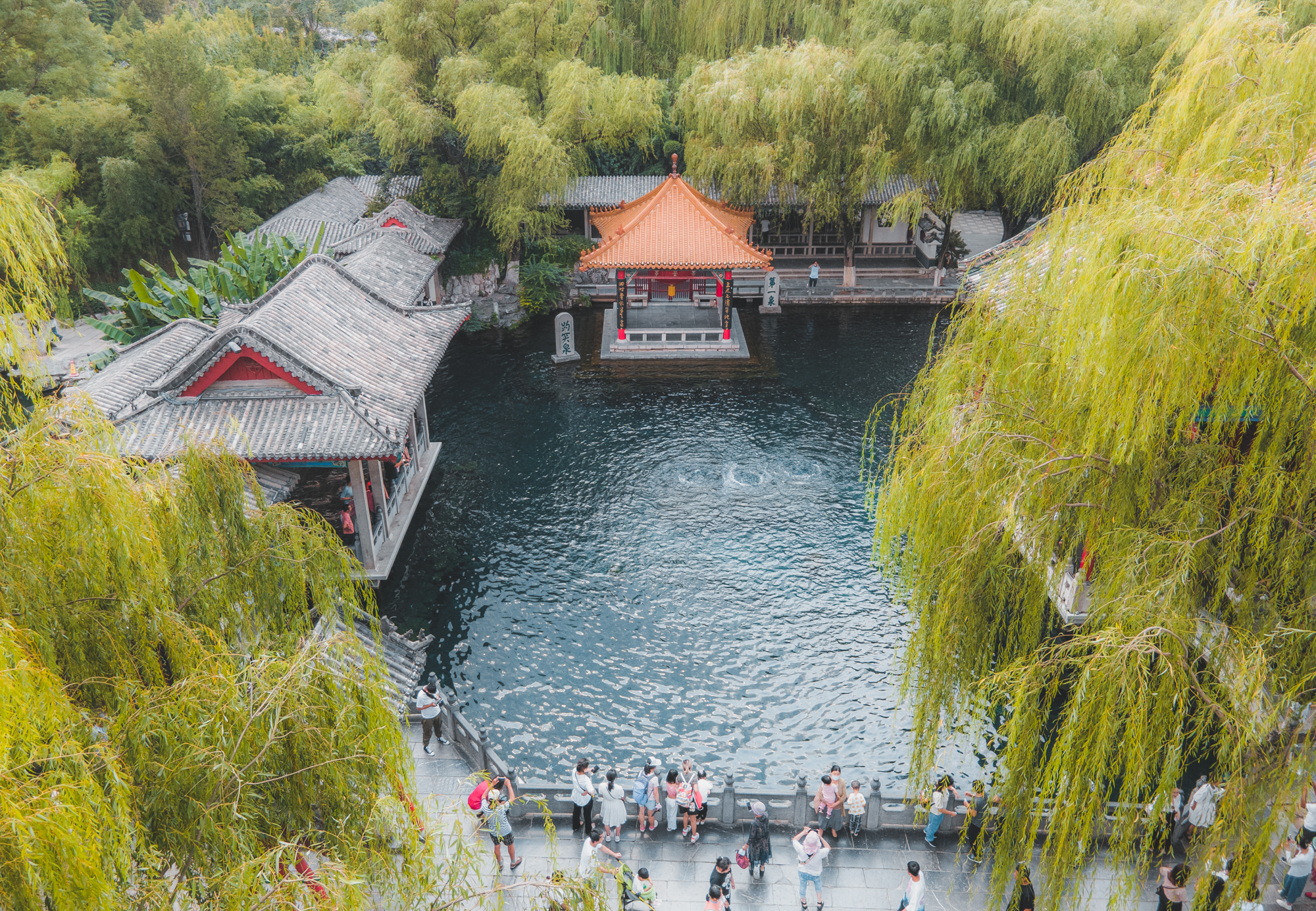 天下第一泉趵突,天下第一泉再现趵突腾空胜景