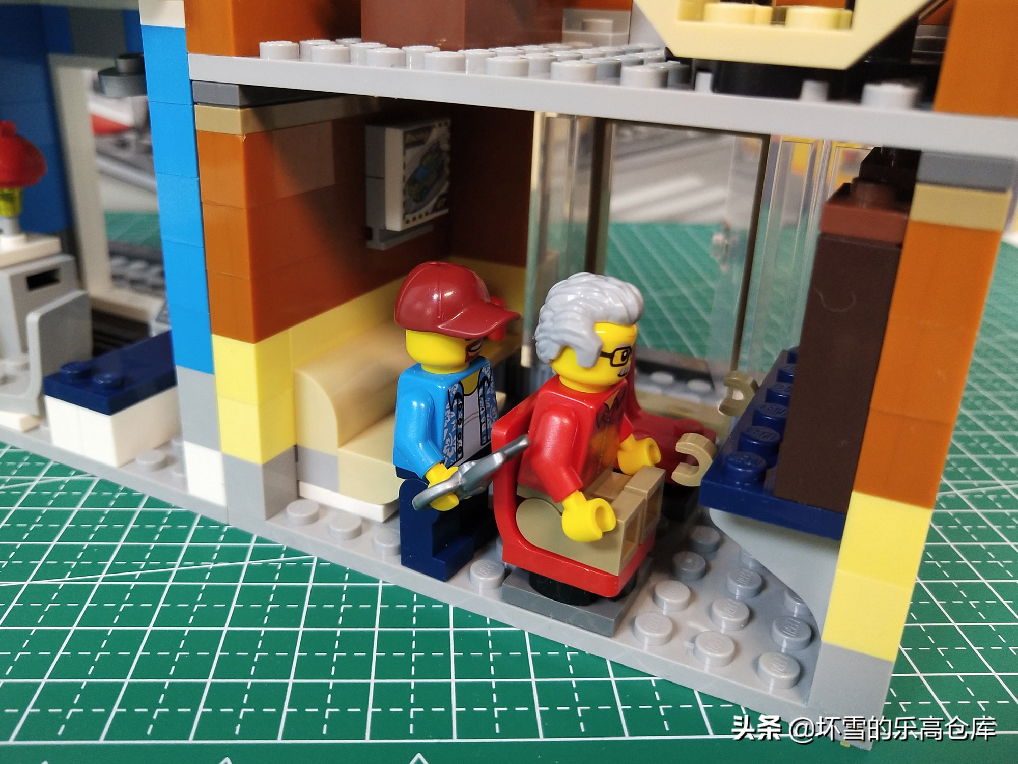 又大又炫酷的城市乐高,乐高创意百变街