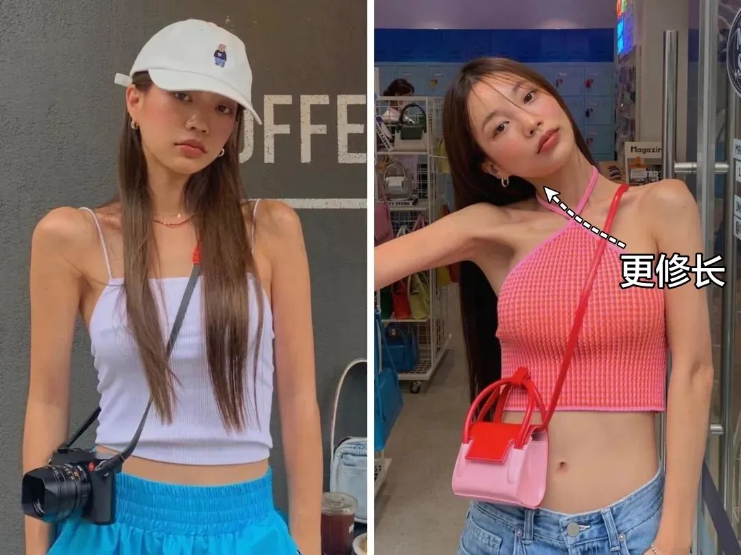 这个夏天一定要穿小吊带,夏天就是要穿上好看的小吊带